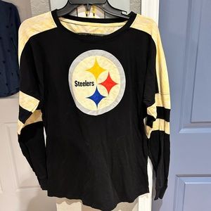 Steeler 3/4 sleeve women’s top size small